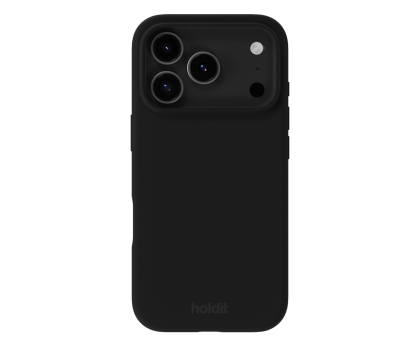 Etui do telefonów Holdit Silicone Case iPhone 17 Pro Max Black
